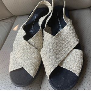 Steven by Steve Madden gold sandals